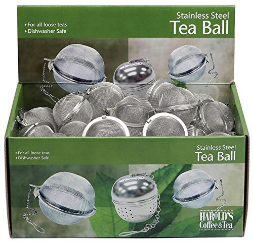 Hic D2360 Mesh Tea Ball, Stainless Steel, 2"