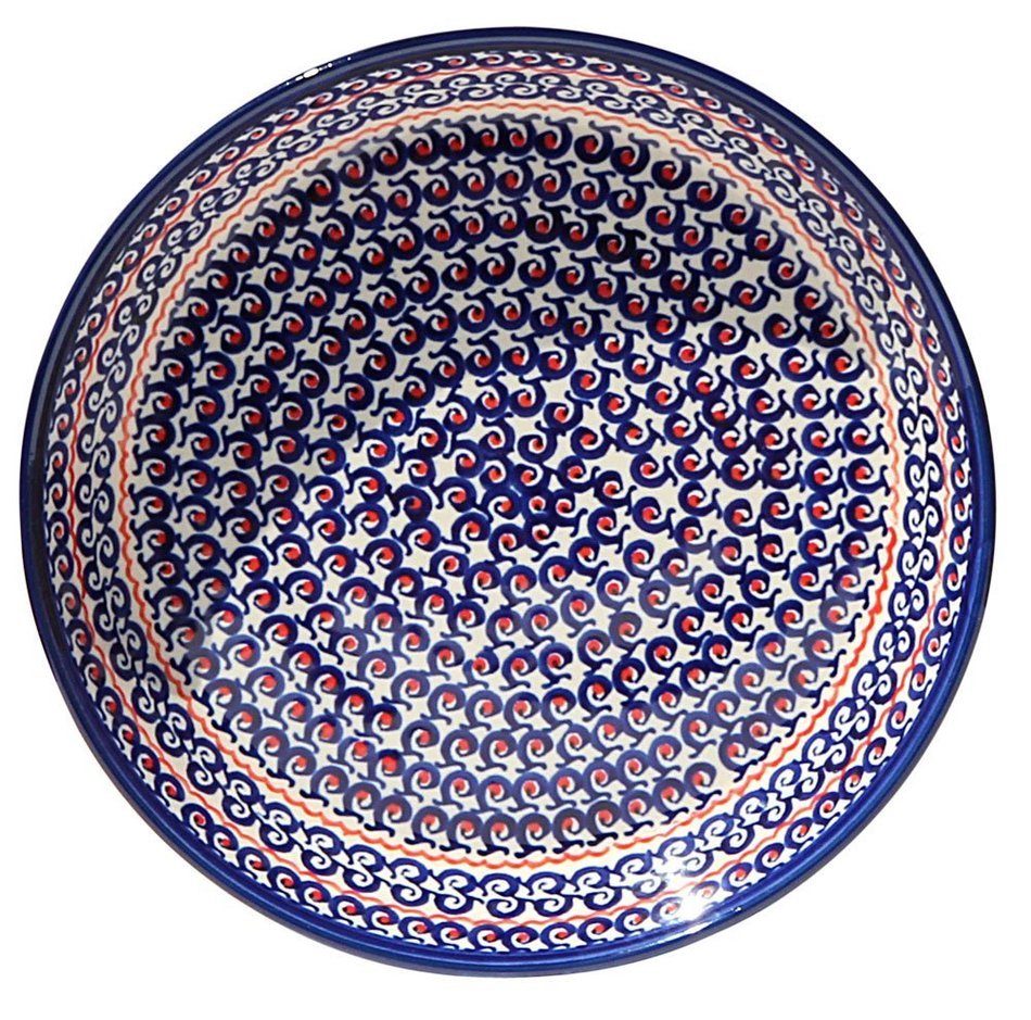 Polish Pottery Dish Pie Plate 10