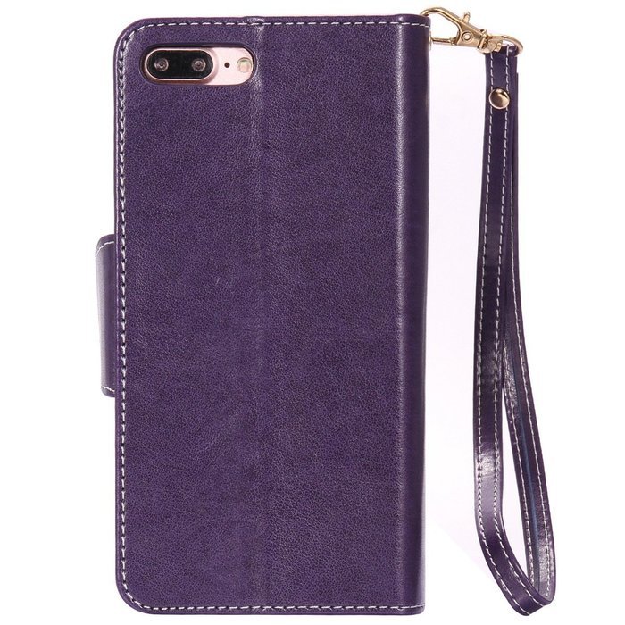 iPhone 7 Plus Case, iPhone 7 Plus Wallet Case,PHEZEN Cute Bear Don't Touch My Phone Design PU Leather Wallet Case... N79