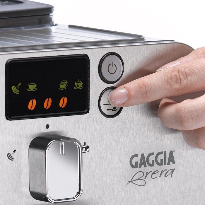 Gaggia Brera Superautomatic Espresso Machine, Silver N9