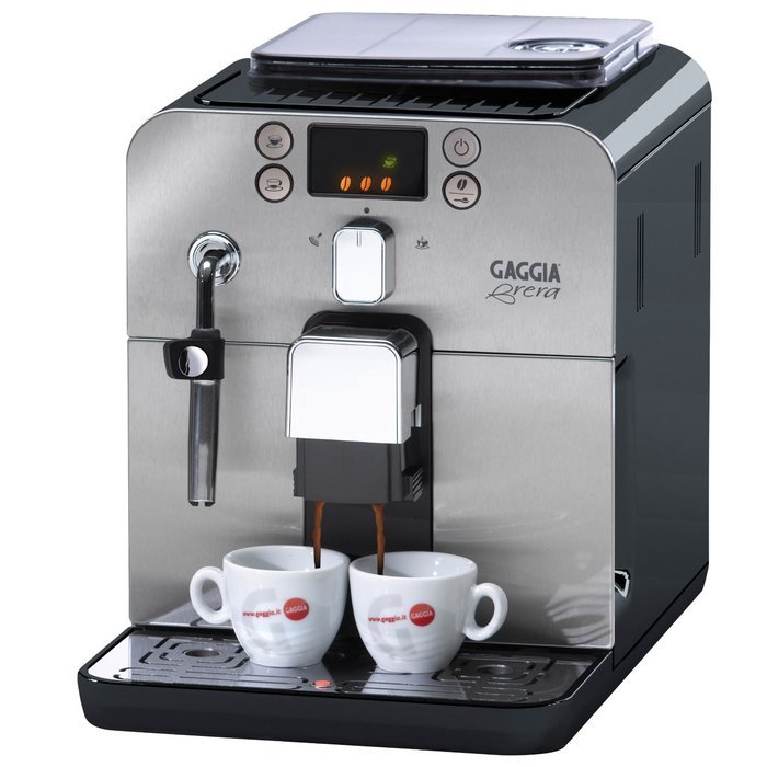 Gaggia Brera Superautomatic Espresso Machine, Silver N10