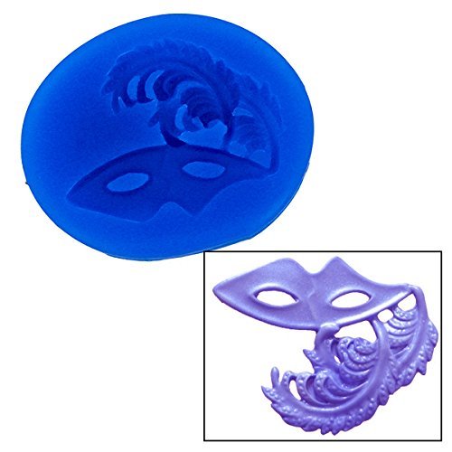 Mardi Gras Mask Mold by First Impressions Molds N2