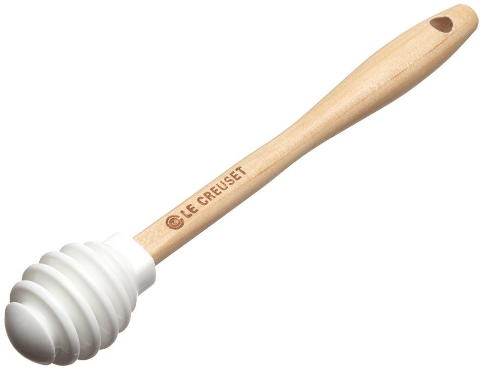 Le Creuset Silicone Honey Dipper, White N3