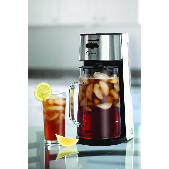 Capresso Iced Tea Maker with 80oz Glass Carafe (Certified Refurbished) N2