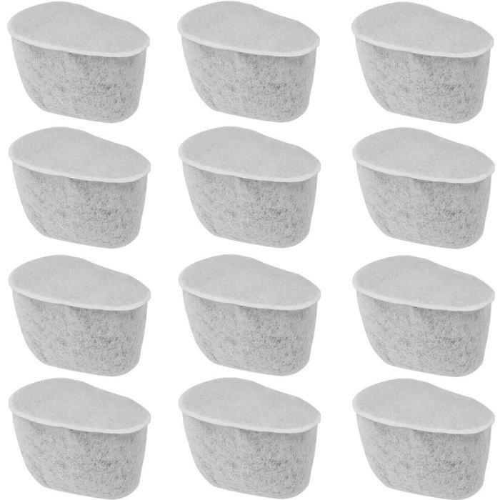 #4 Cone Shape Permanent Coffee Filter & a set of 12 Charcoal Water Filters for Krups Coffeemakers