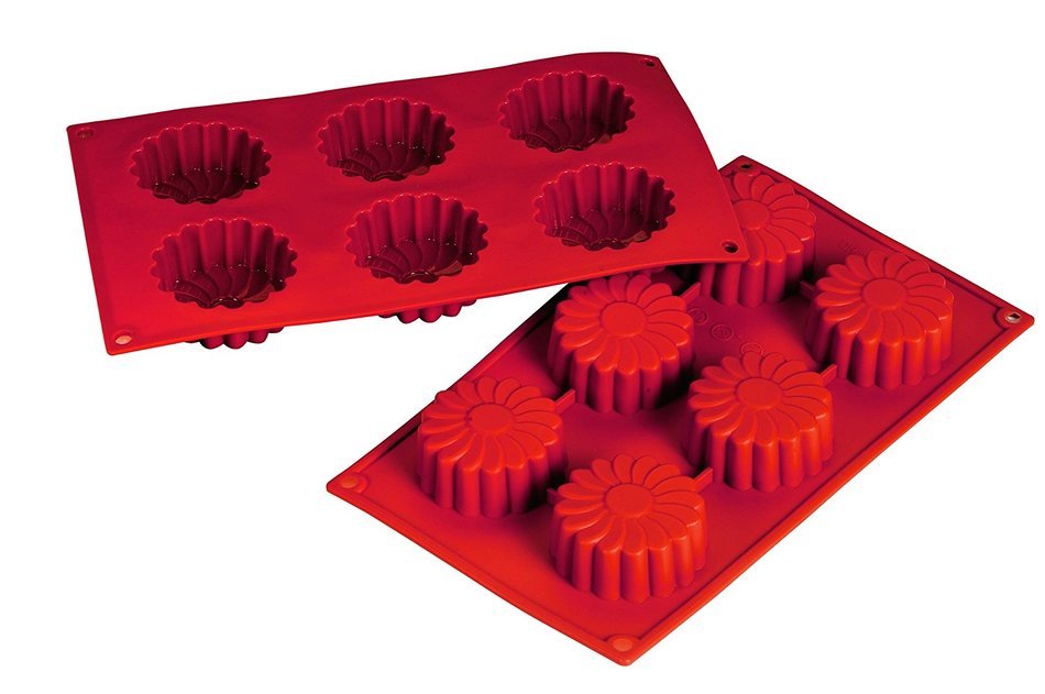 Fat Daddio's Silicone Bakeware Daisy, 2.7 Ounces