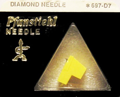NOS STEREO RECORD PLAYER NEEDLE FOR Denon DSN39 DN35ST STY-115 697-D7 YELLOW