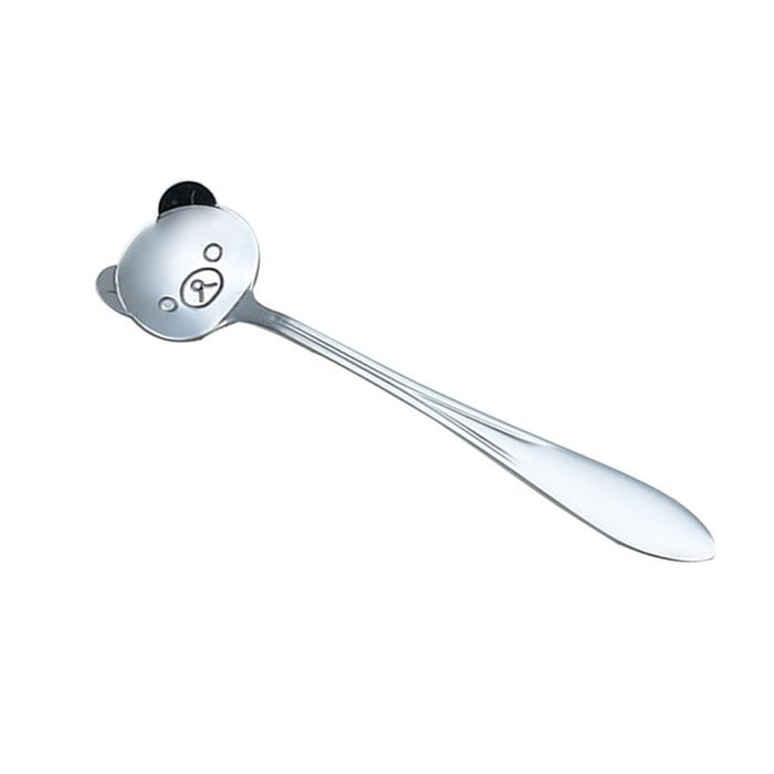 Ceramics Stainless Steel Tableware Creative 5-pieces Coffee Scoops Stirring Sugar Tea Spoons N10
