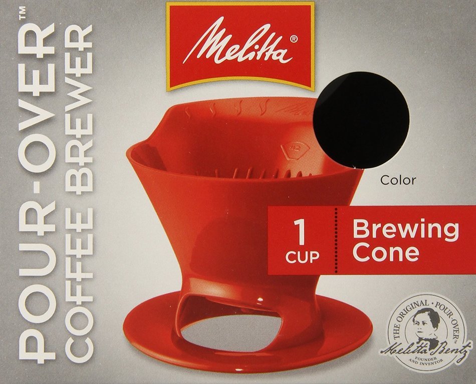 Melitta 64010B Ready Set Joe Mug and Cone ( Black ) N4