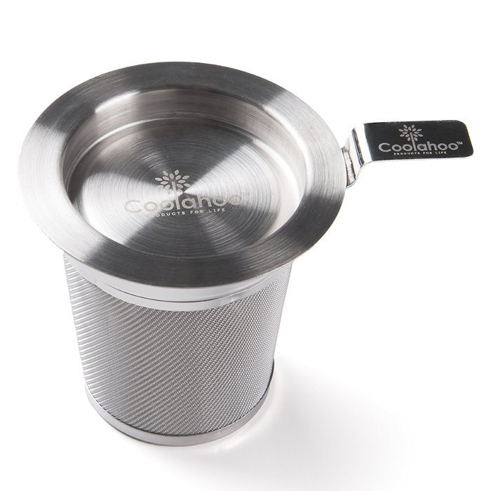 Loose Leaf Tea Infuser with Mesh Basket | Finest Stainless Steel Strainer and Steeper for Green, Black & Herbal... N3