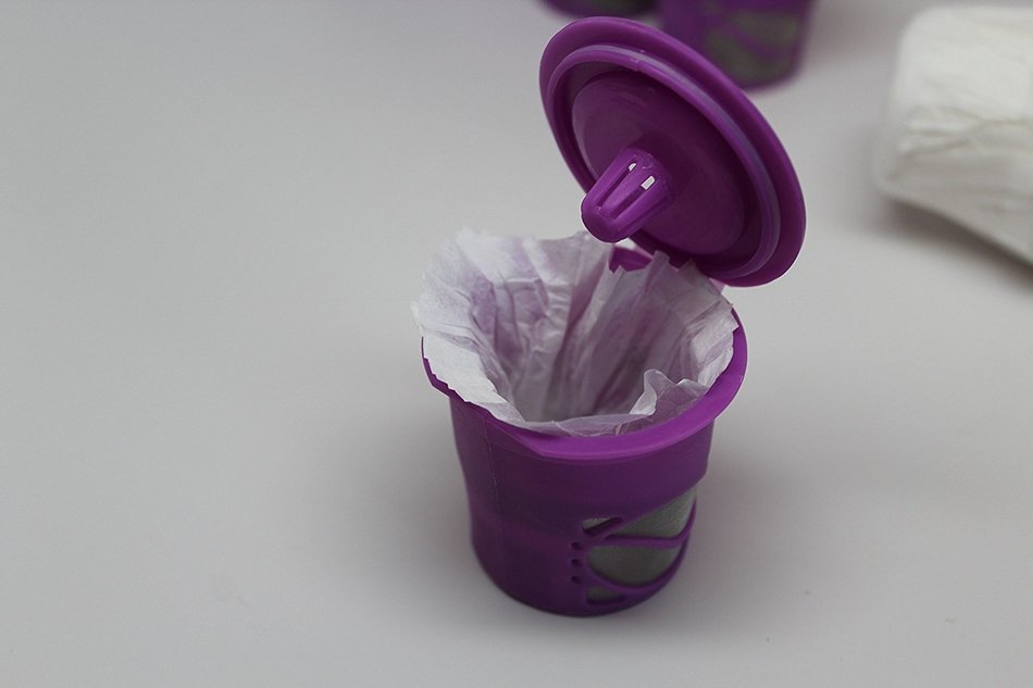 R'stoyours K Cup Reusable and Refillable Coffee Filter for Keurig 2.0 Cups N8