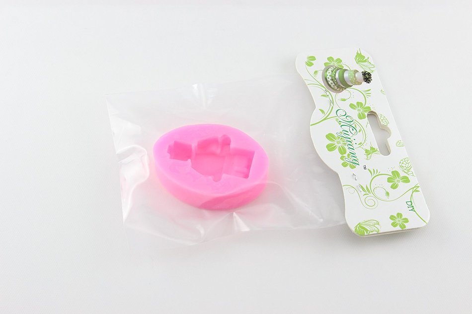 Mujiang Robot Silicone Candy Sugar Gumpaste Clay Fondant Molds Small + Large N8