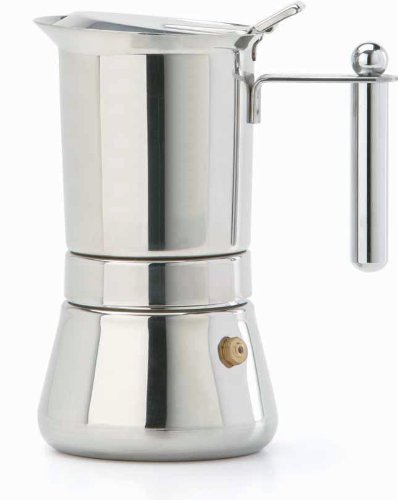 Vespress Stainless Steel Espresso Maker 4 Cup Size