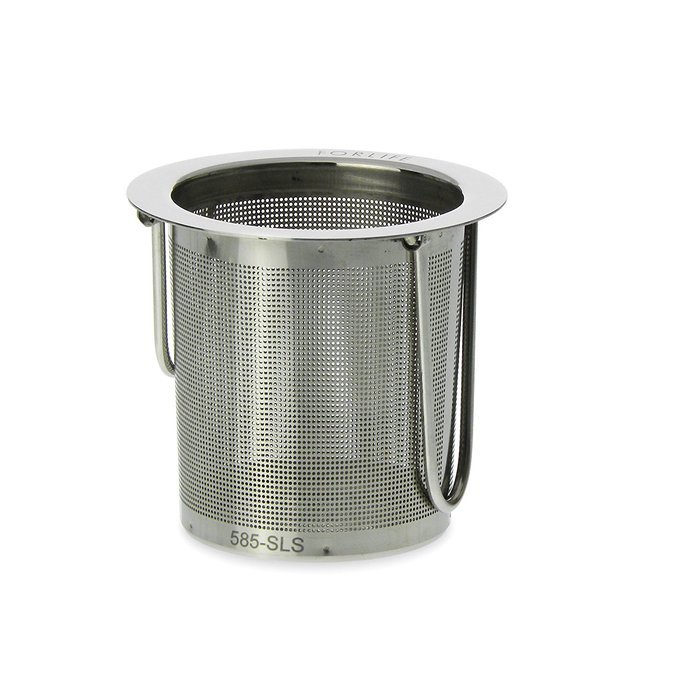 FORLIFE Stainless Folding Handle Tea Infuser with Carrying Case N3