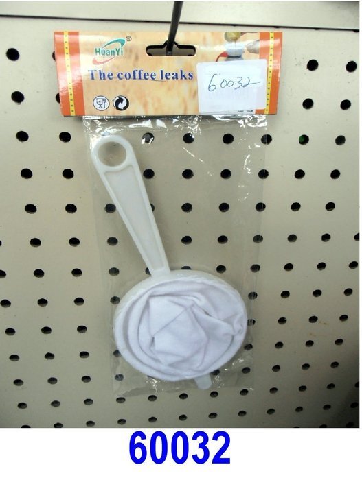 Coffe Filter Set 3 pc Colador Jibaro Reusable (Tela), Media de Cafe