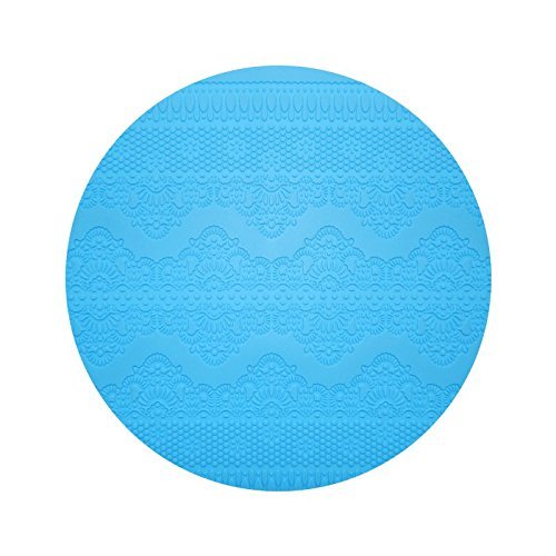 3D lace Silicone mat molds for edible sugar and dab lace LFM-3021 N2