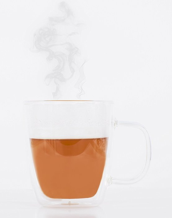 Summit Tea - Our Best Stainless Steel Tea Infuser and Double Walled 12 Oz Glass Tea Mug with a Tea Sample N2