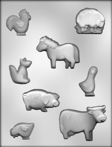 CK Products Assorted Farm Animals Chocolate Mold