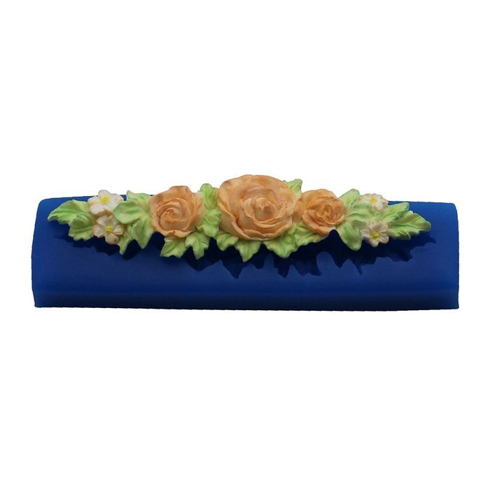 First Impressions Molds FL339 Silicone Mold, Rose Flower Swag N2