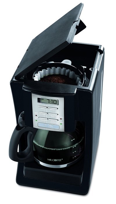 Mr. Coffee SJX23 12-Cup Programmable Coffeemaker, Black