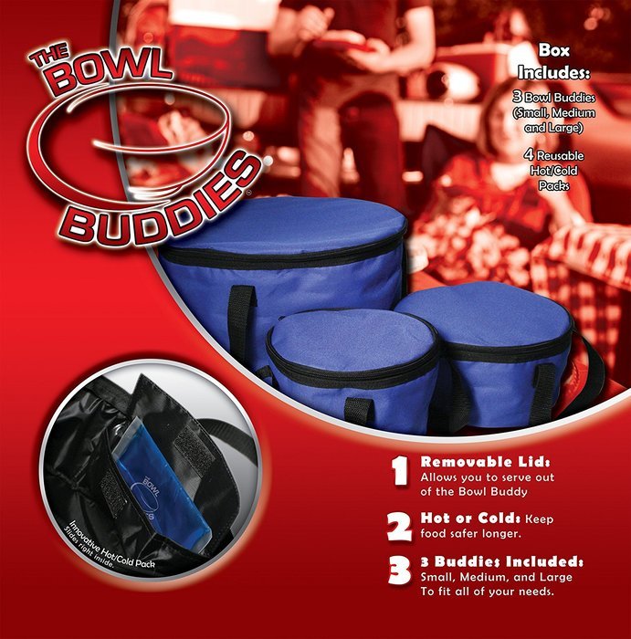 Bowl Buddies Hot or Cold Thermal Dispenser/Carafes N8