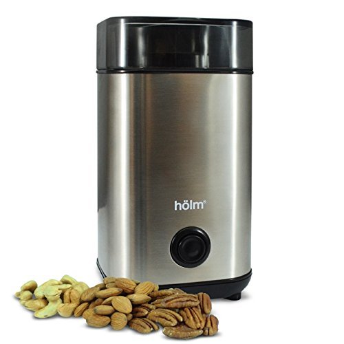 Holm Stainless Steel Electric Coffee Bean Grinder N2