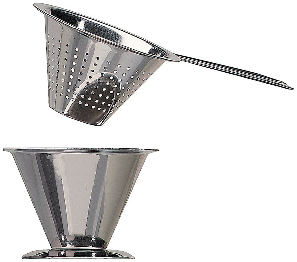 Linden Sweden Traditional Swedish Tea Strainer with Cup