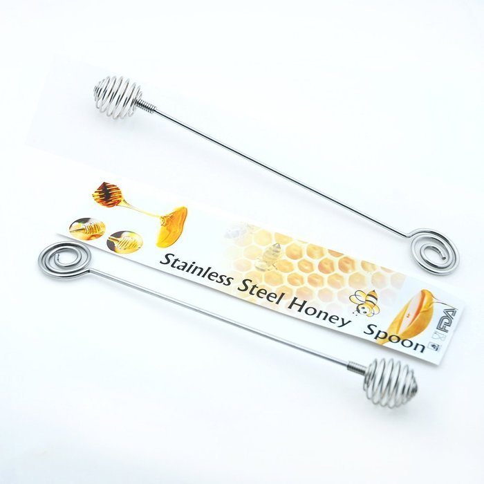 Savage 18/8 Stainless Steel Honey Dipper Spoon Stirring Bar Swizzle Stick
