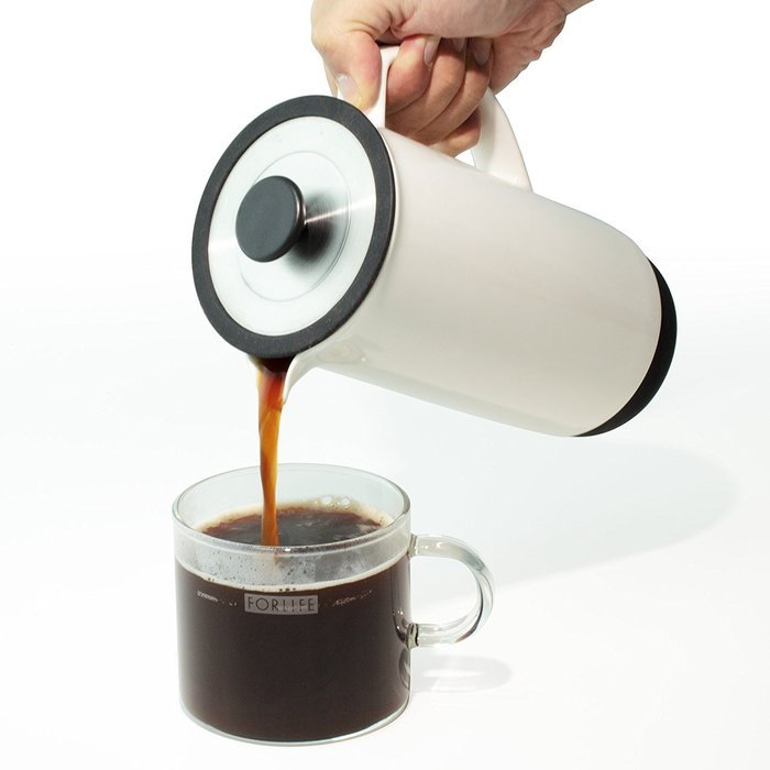 FORLIFE Cafe Style Coffee/Tea Press, 32-Ounce, Turquoise N18