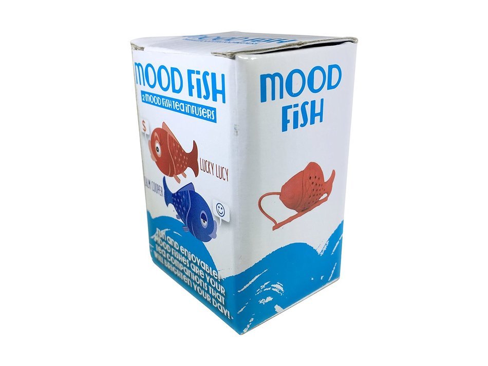 Blisslii "FISHING" TEA INFUSERS GIFT SET (Variety Pack of 2)! Premium quality 2 Colorful Mood Fish filters for... N3