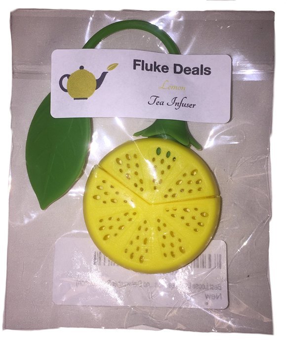 Best Loose Leaf Tea Infuser - Come in Strawberry, Orange, Lemon and Peach Shapes - 4 Colorful and Fruit Shaped... N2