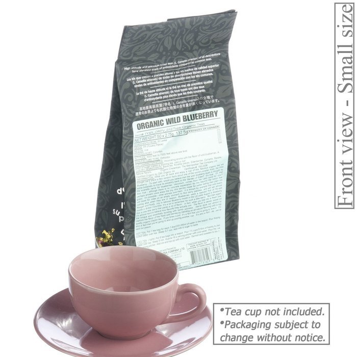 Metropolitan Tea 50 Count Pyramid Shaped Teabags, Wild Blueberry N3
