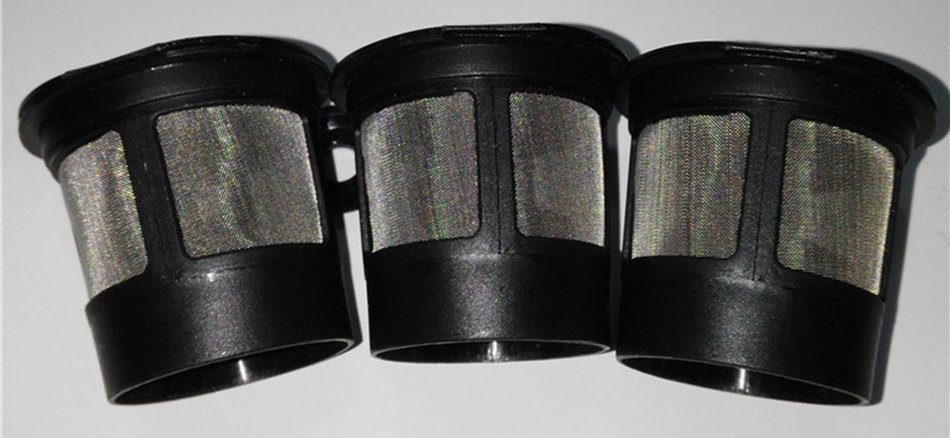 Beauty Clubs 3pcs Refillable Coffee Capsule Cup Reusable Refilling for Nespresso Machine N2