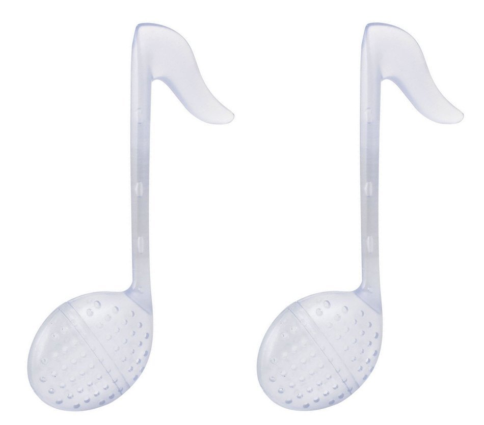 LSW Set of 2 Music Notes Tea Strainers