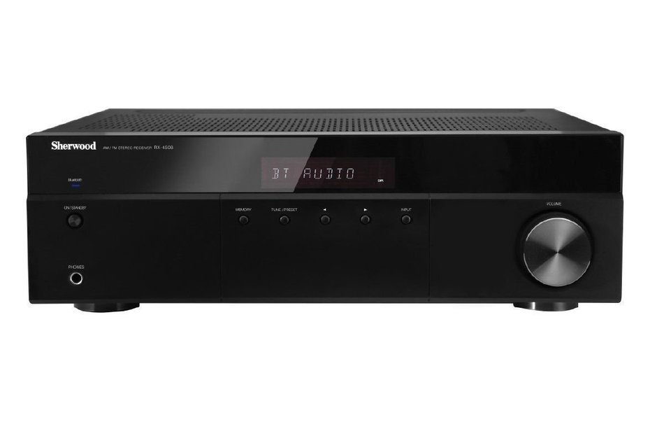 Sherwood RX-4508 200W AM/FM Radio Stereo Receiver Turner w/ Bluetooth Home Theater System