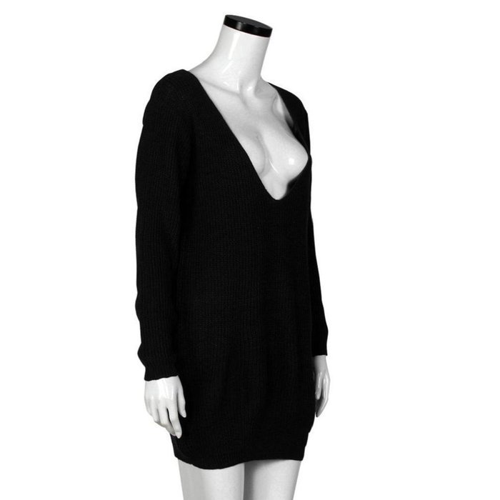 Loose Sweater,Morecome Women Long Sleeve Pullover Jumper Tops Knitwear (XL, Beige) N6