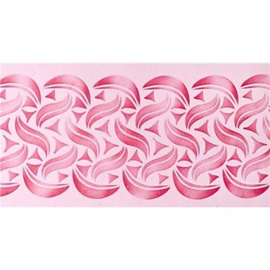 Sher Culinary Stencil Cake Border Stencil Cake Tools ST-406 N2