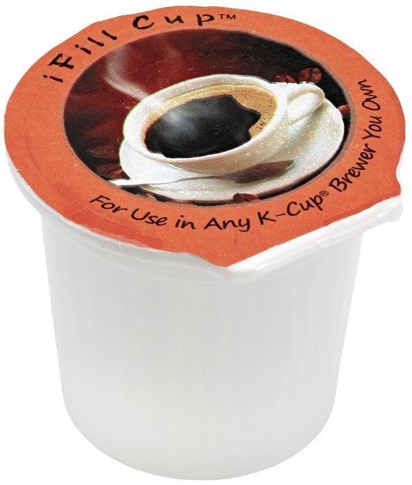 iFill K-Cup Filters Disposable Reusable Coffee Filter for Keurig Coffee Machine (100% Recyclable) - Fill up to... N18