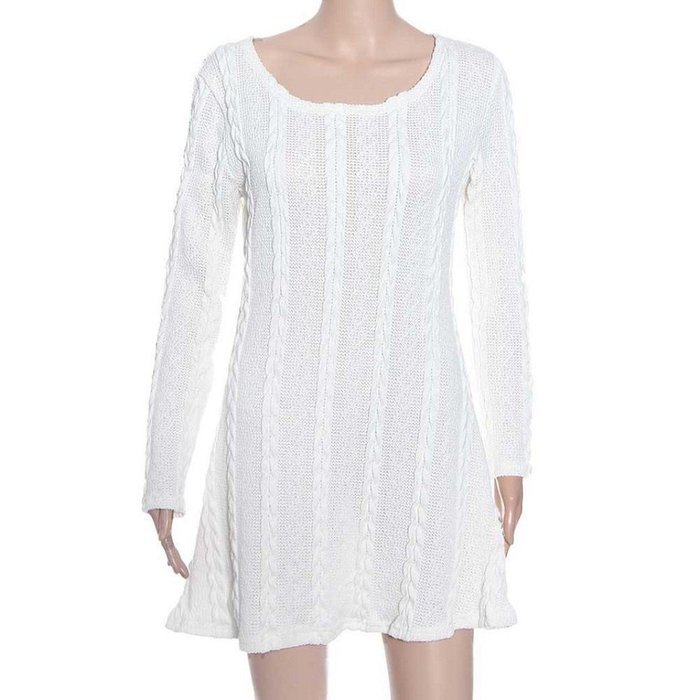 Mini Dress,Morecome Women Ladies Long Sleeve Slim Casual Knitted Sweater N13