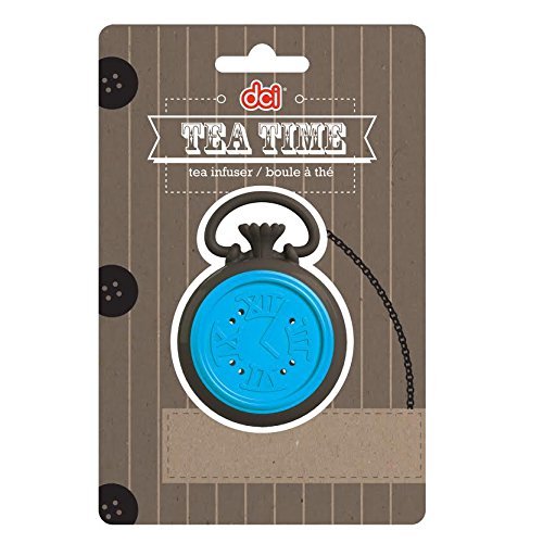 DCI Tea Time Tea Infuser, Black/Blue