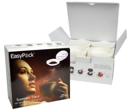 Coffee Pod Replacement Filters for Coffee or Tea Pod Brewers - Make Your Own Disposable Pods - 200 Pack by Easy...
