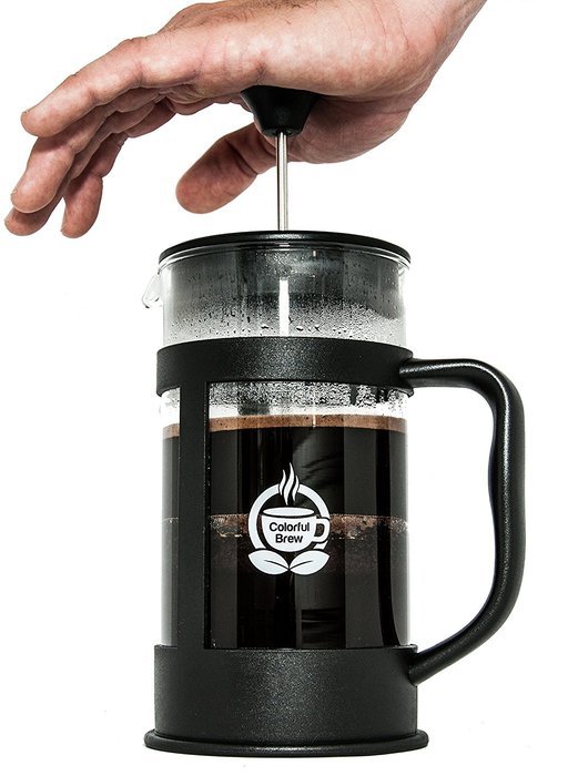 High Quality French Press Coffee Maker And Measuring Spoon - Large Brewer Makes 34 Ounces of Coffee - Made with... N4