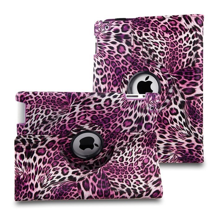 TOPCHANCES Modern Smart Cover Case for iPad 2 3 4 with Auto Sleep/Wake Function and 360 Degree Rotating Stand-... N50