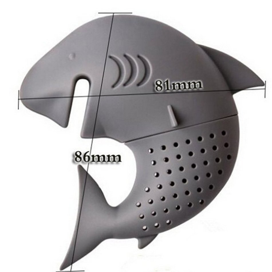 Ummit&reg; Mr. Shark Tea Strainer Filter Silicone Herbal Tea Infuser N2