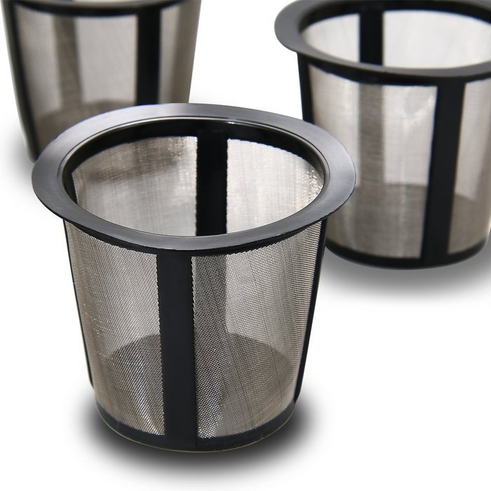 Xcellent Global Reusable Coffee Filter Set for Keurig, My K-cup style, Filter Housing + 3 extra filters, Fits... N5