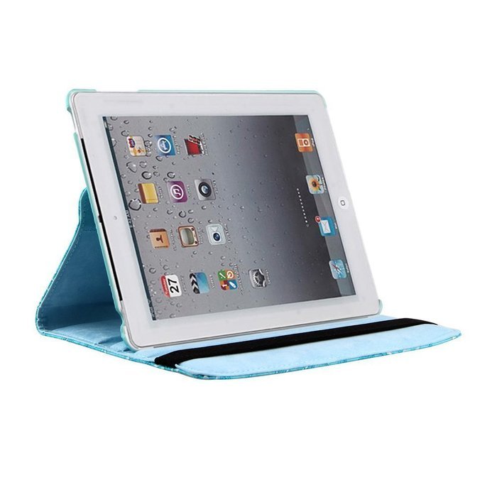 TOPCHANCES Modern Smart Cover Case for iPad 2 3 4 with Auto Sleep/Wake Function and 360 Degree Rotating Stand-... N57