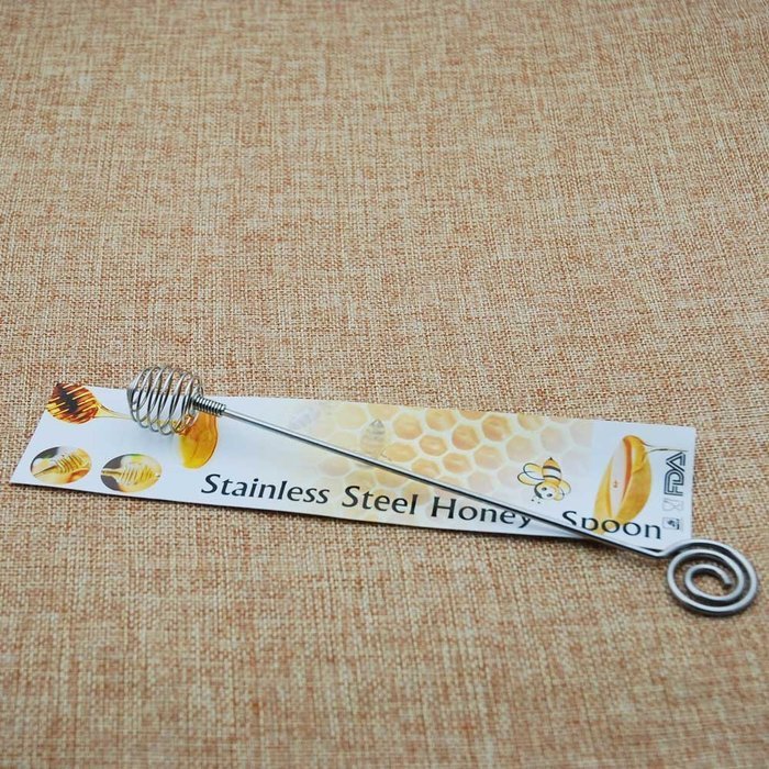 Savage 18/8 Stainless Steel Honey Dipper Spoon Stirring Bar Swizzle Stick N3
