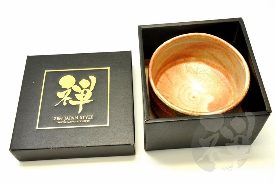 Japanese Mino yaki Matcha Bowl Green Tea 12.3 / 12.3 / 7.2cm (4.8 / 4.8 / 2.8inch)[7164] N3