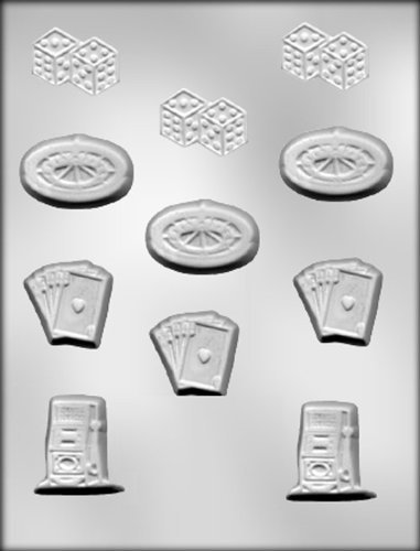 CK Products Assorted Gambling Devices Chocolate Mold
