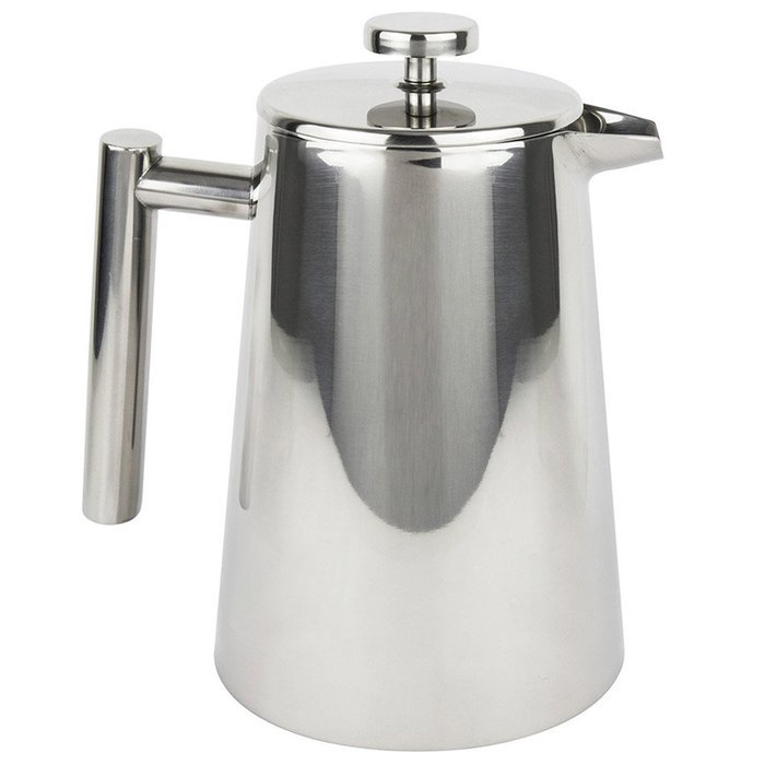 Stainless Steel French Press Coffee Tea Maker Ardito Coffee AC1LSSCP 4 8 oz Cup Safe Touch Double Wall Wide Base... N9